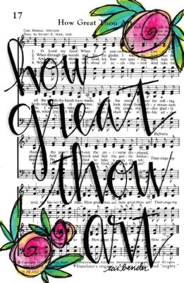 Free Printable How Great Thou Art Hymn: Reflecting on the Deeper Meaning